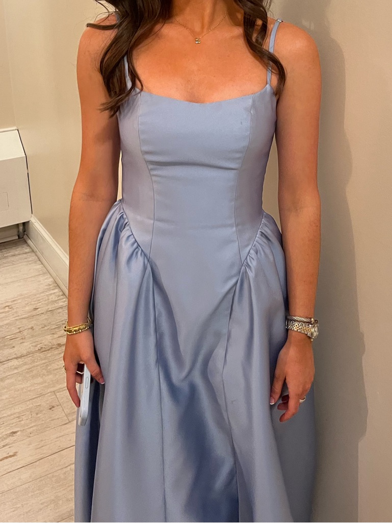 Dessy Group Bridesmaid Dress Style 3169 - Cloudy